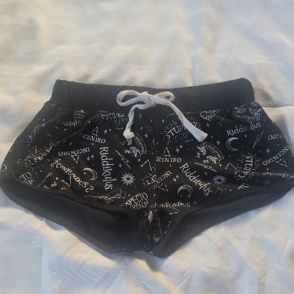 Harry Potter Spells Women's Lounge Shorts, Size: M